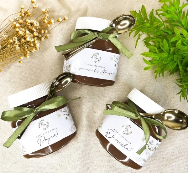 Nutella Personalizada Daminha e Pajem - Image 3