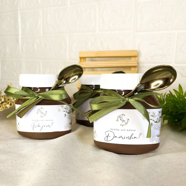 Nutella Personalizada Daminha e Pajem - Image 4