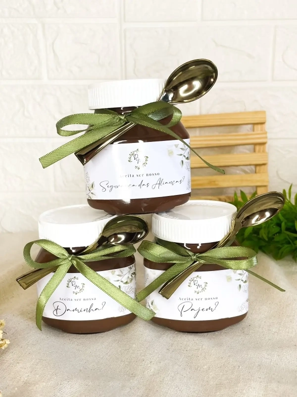 Nutella Personalizada Daminha e Pajem - Image 6
