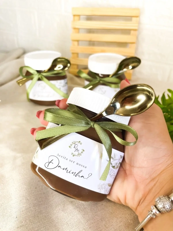 Nutella Personalizada Daminha e Pajem - Image 7