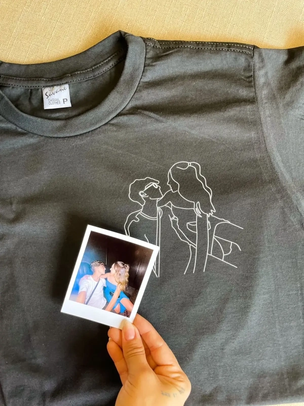 Camiseta com Foto Outline - Image 2