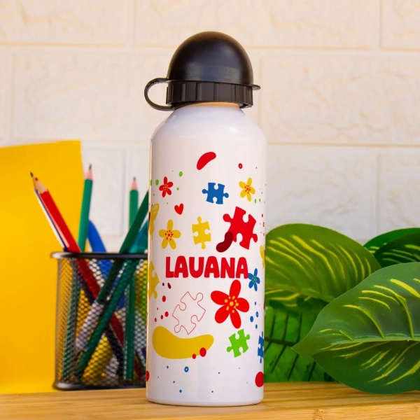 Garrafa Squeeze Bolinha Kids