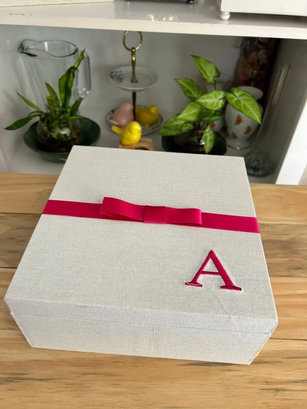 Caixa Convite Padrinhos Batismo/Consagração Com Canecas Personalizadas - Image 10